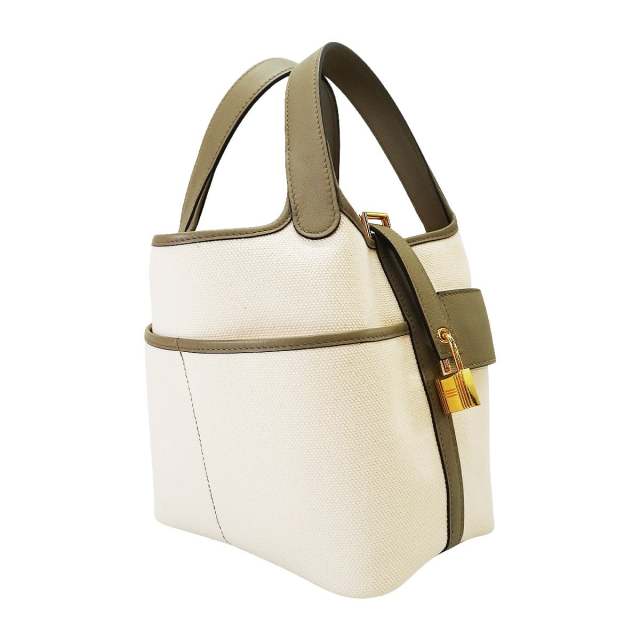 渋谷並木橋店】HERMES エルメス ハンドバッグ ピコタンロック 18 PM