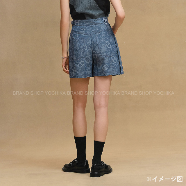 2025年春夏 HERMES エルメス スカート プリーツ キュロット キャンディ