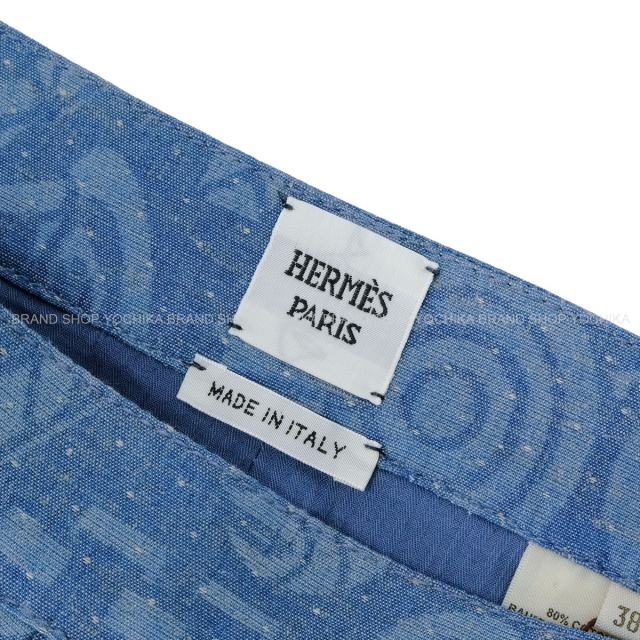 2025年春夏 HERMES エルメス スカート プリーツ キュロット キャンディ