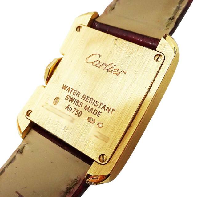 渋谷並木橋店】CARTIER カルティエ 腕時計 タンク アングレーズ ベゼル