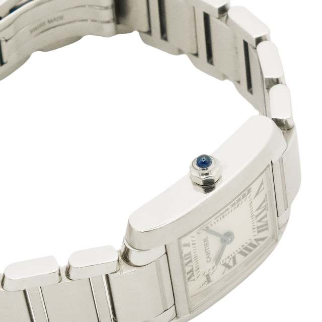 CARTIER カルティエ 腕時計 タンク フランセーズ SM ステンレス