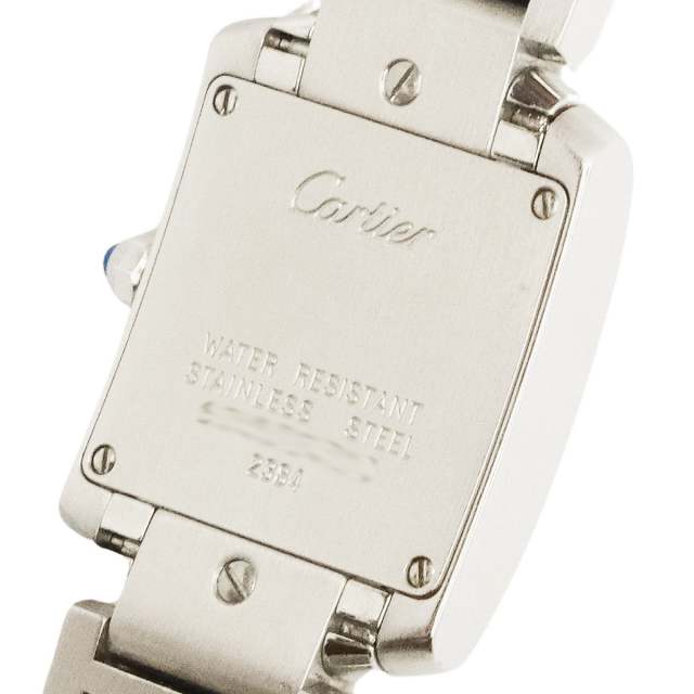 カルティエ タンクフランセーズ SM W51008Q3 レディース 中古 腕時計 中古)CARTIER カルティエ タンク フランセーズ SM W51008Q3（商品ID