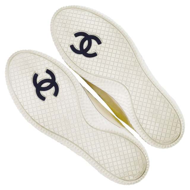 CHANEL シャネル ローカットスニーカー ココマーク キャンバス スニーカー ベージュ レディース CHANEL（シャネル） ロートップ スニーカー G36295 ベージュxマルチ