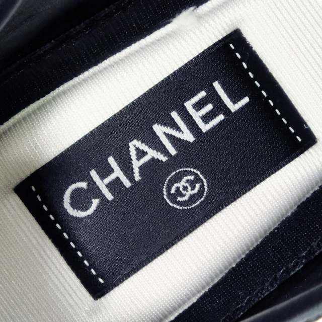 CHANEL シャネル 靴 スニーカー ココマーク 異素材 白 (ホワイト)/黒