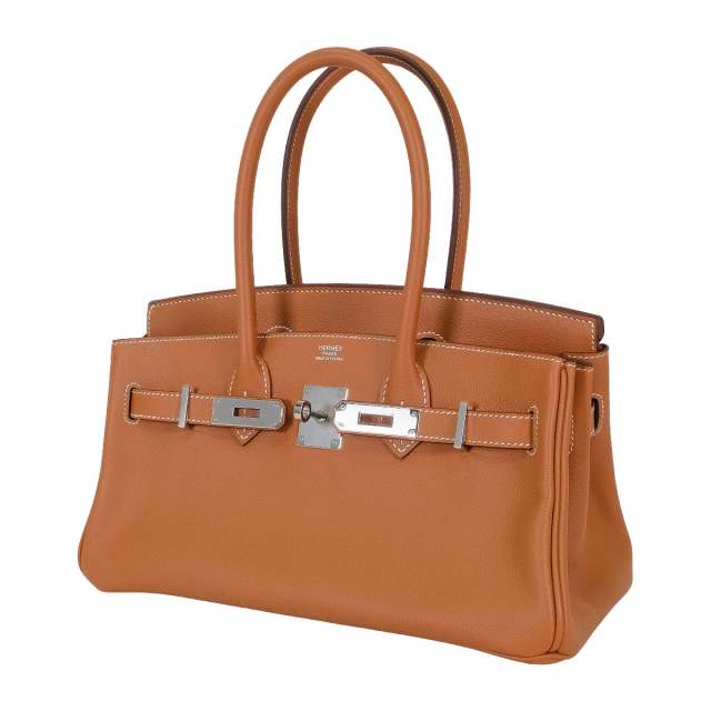 エルメス HERMES トリム31 ショルダーバッグ バッグ レザー エバーカラー エバーカラー □B刻印（1998年製造） レディース ブラック系 【中古】 トリム31 ショルダーバッグ エバーカラー ブラック シルバー金具 □B