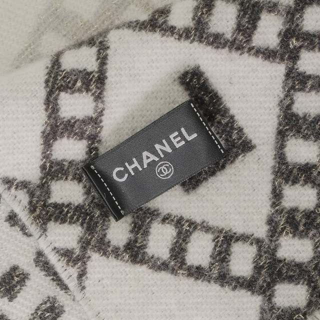 2024年秋冬限定 CHANEL シャネル マフラー 大判 リバーシブル
