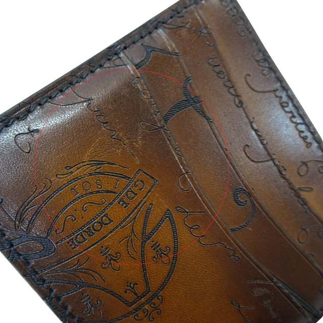 Berluti ベルルッティ カードケース バンブー6CC カリグラフィー