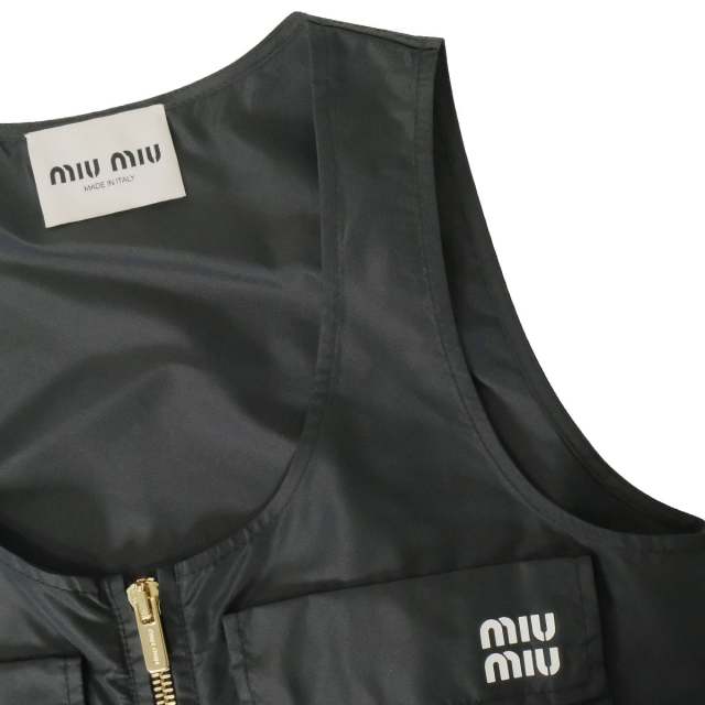 Miu Miu ミュウミュウ ワンピース ミニ ドレス テクニカルファブリック