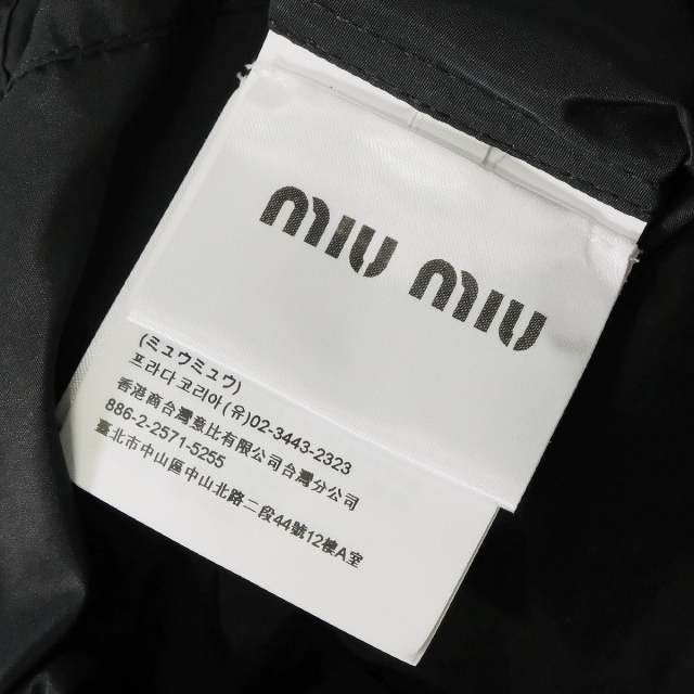 Miu Miu ミュウミュウ ワンピース ミニ ドレス テクニカルファブリック