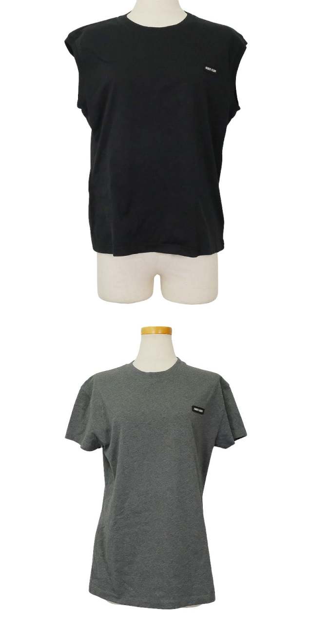 Miu Miu ミュウミュウ レイヤード Tシャツ ジャージー 3枚セット 黒