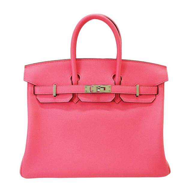 エルメス　サーフ　ローズアザレ　国内入荷未定　レア HERMES エルメス ハンドバッグ バーキン25 ローズアザレ スイフト