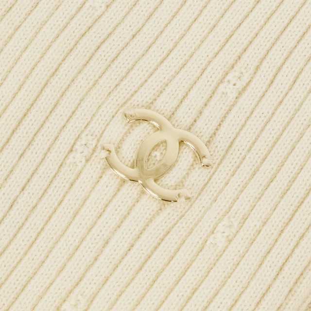 2026年春夏 CHANEL シャネル ニット タンクトップ ココマーク ベージュ