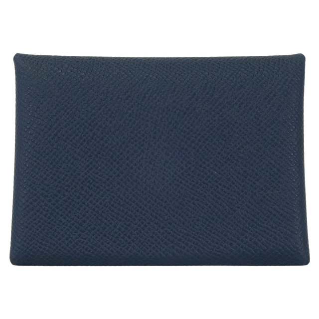 HERMES エルメス カードケース カルヴィ デュオ ブルーアビス エプソン