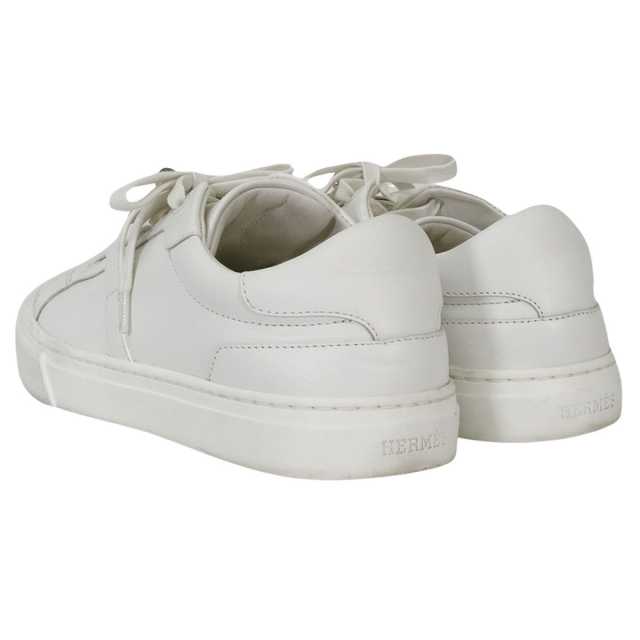 HERMES エルメス 靴 スニーカー デイ 白 (ホワイト) カーフ #37