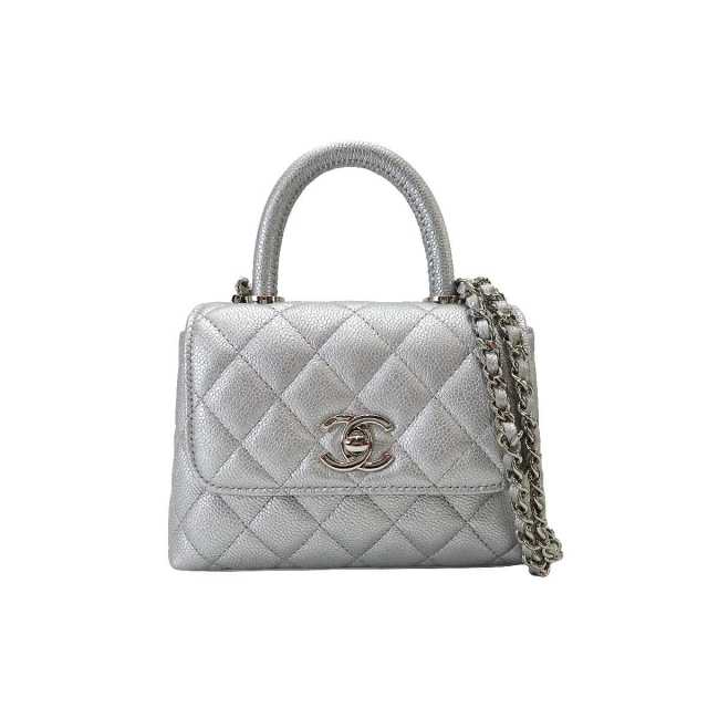 CHANEL シャネル ショルダーバッグ マトラッセ ココハンドル ミニ
