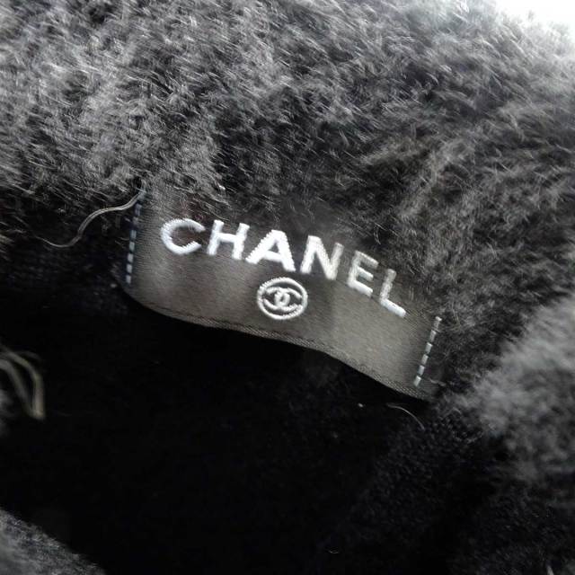 2025年秋冬 CHANEL シャネル 手袋 ミトン ココネージュ 黒 (ブラック