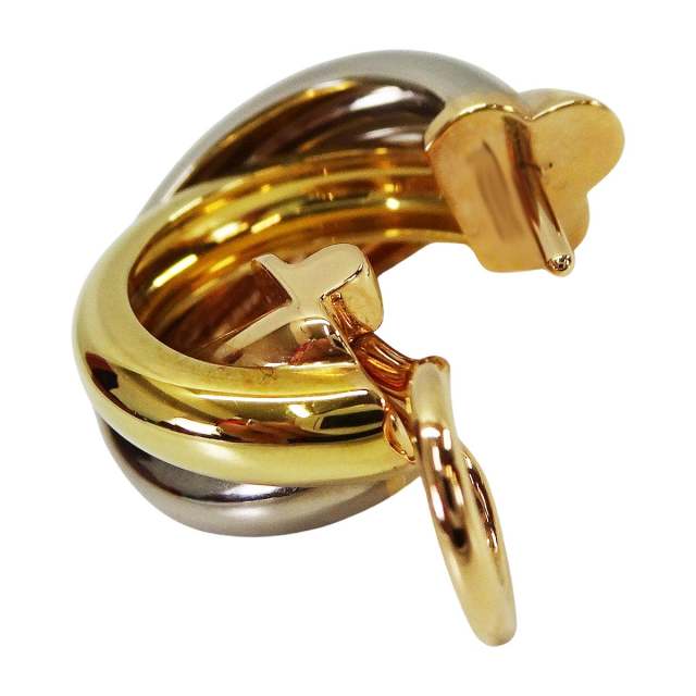 CARTIER カルティエ ピアス トリニティ クラシックモデル K18/K18WG CARTIER カルティエ ピアス トリニティ クラシックモデル K18/K18WG
