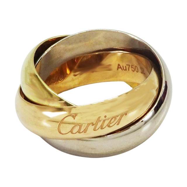 CARTIER カルティエ リング・指輪 トリニティ LM K18/K18WG/K18PG 13号
