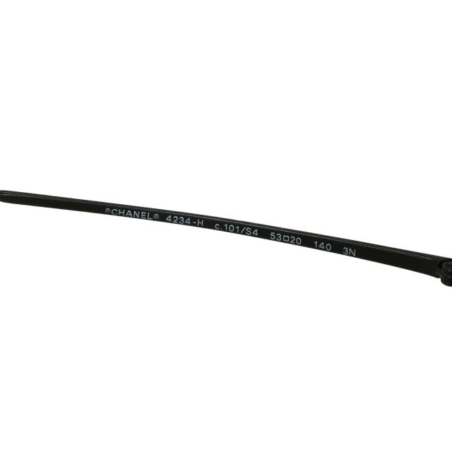 【極美品】CHANEL ブラック ラウンドサングラス CHANEL（シャネル） ココマーク ラウンド サングラス ブラック グレー