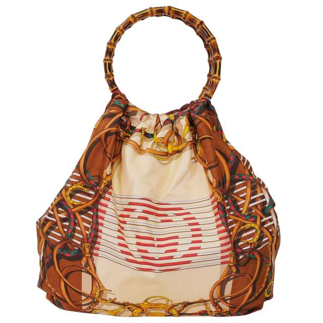 GUCCI グッチ トートバッグ バンブーハンドル マキシ ショッピング