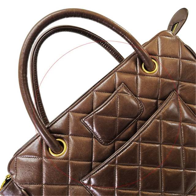 CHANEL シャネル ハンドバッグ ココマーク ヴィンテージ マトラッセ