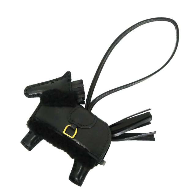 HERMES エルメス バッグチャーム ロデオ ロベオ プラッシュ PM ソー