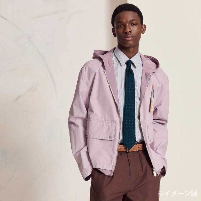 HERMES エルメス ネクタイ マグニファイングH マリン/ブルークレール