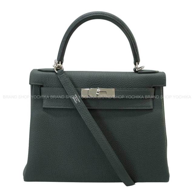HERMES エルメス ショルダーバッグ ケリー28 内縫い ヴェール