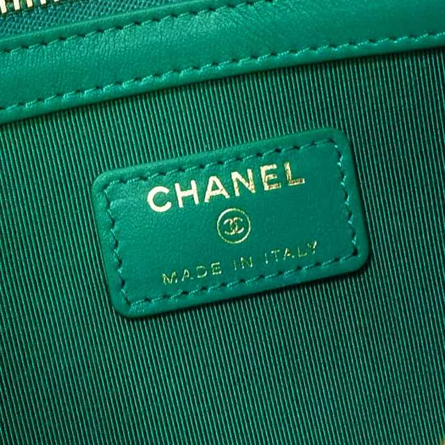良品 CHANEL シャネル ココマーク ミニ マトラッセ クラッチ セカンド バッグ コットン レザー ネイビー レディース ブランド 鞄 a11567 CHANEL（シャネル） ココマーク チェーン ショルダーバッグ ミニ