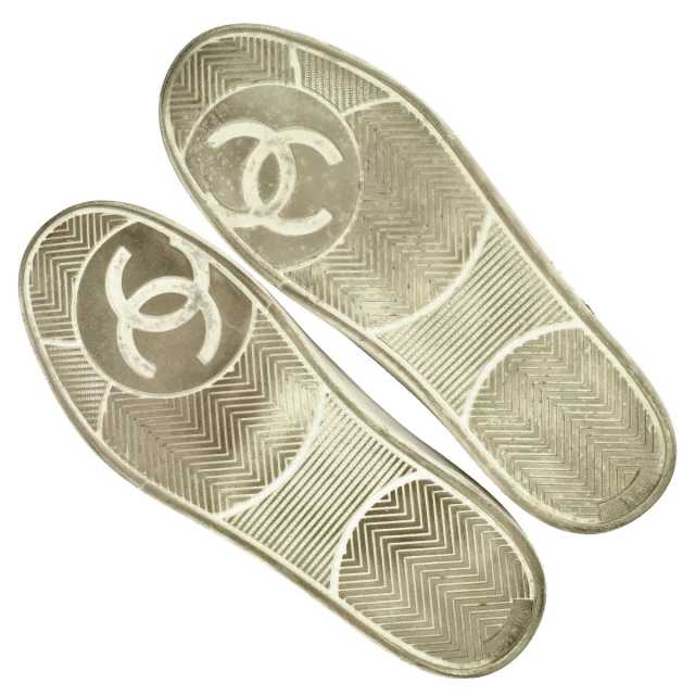 渋谷並木橋店】CHANEL シャネル 靴 スニーカー ハイカット ココマーク