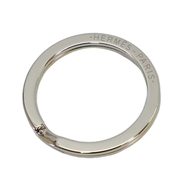 HERMES エルメス キーホルダー クルードセル シルバー メタル シルバー