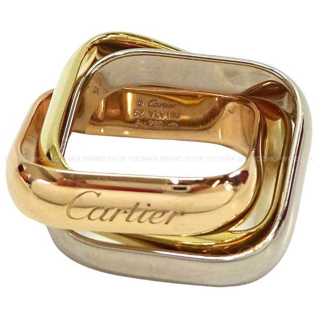 CARTIER カルティエ リング・指輪 トリニティ クッション クラシック