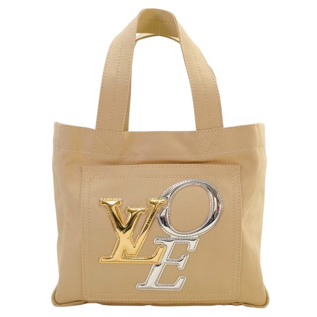 まっちゃん様  ルイヴィトン LOUIS VUITTON ルイ・ヴィトン トートバッグ ザッツラブ PM エクリュ