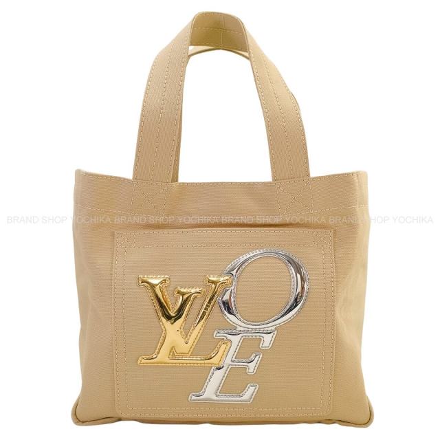 LOUIS VUITTON ルイ・ヴィトン トートバッグ ザッツラブ PM エクリュ