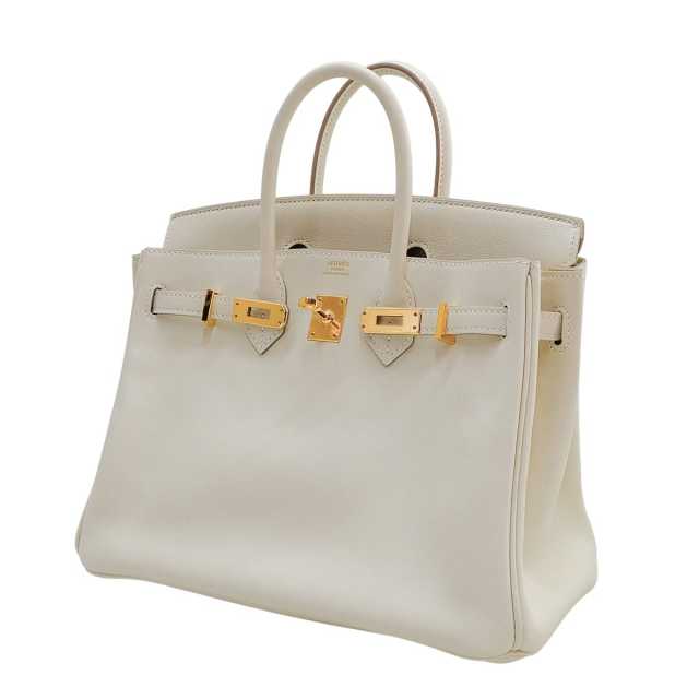 HERMES エルメス ハンドバッグ バーキン25 クレ スイフト ゴールド金具