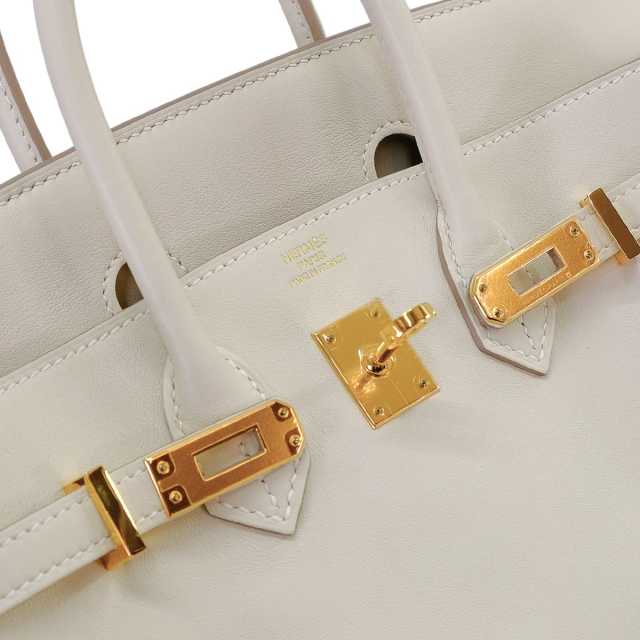 HERMES エルメス ハンドバッグ バーキン25 クレ スイフト ゴールド金具