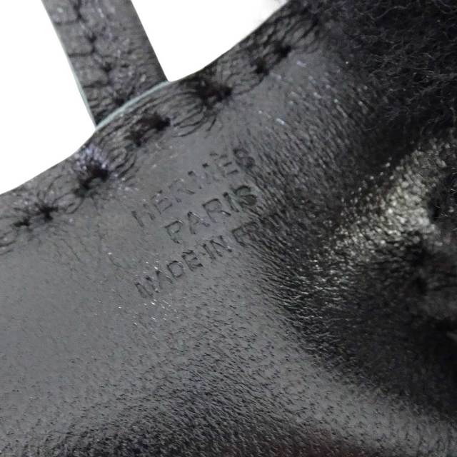 HERMES エルメス バッグチャーム バディ 犬 パンク ソーブラック SO
