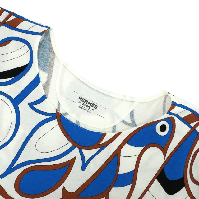 渋谷並木橋店】2021春夏 HERMES エルメス 半袖Tシャツ レディース