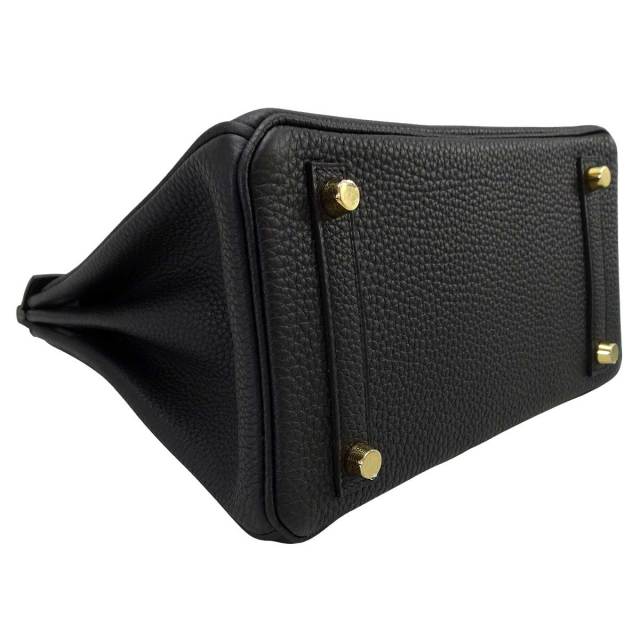 HERMES エルメス ハンドバッグ バーキン25 黒 (ブラック) トゴ