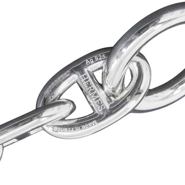 HERMES エルメス ブレスレット シェーヌダンクル TGM 13コマ シルバー