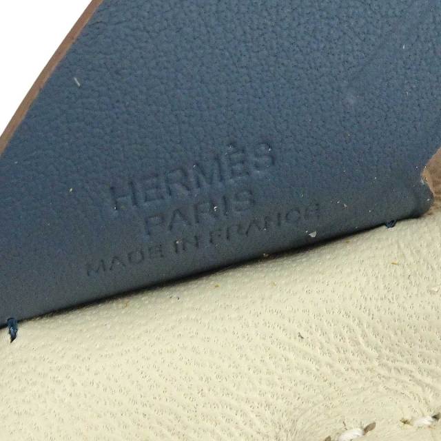 HERMES エルメス バッグチャーム ロデオ ペガサス PM クレ/ブルータイ