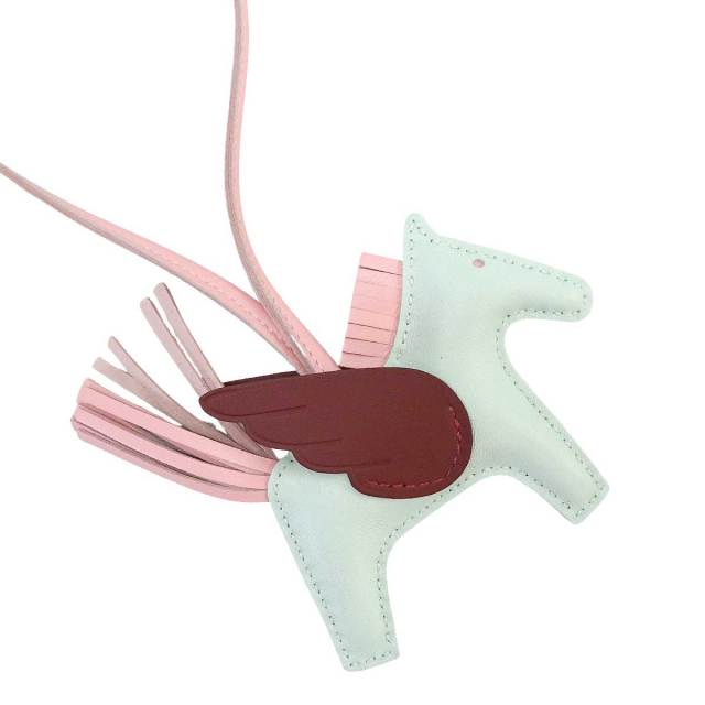 HERMES エルメス バッグチャーム ロデオ ペガサス PM ヴェール