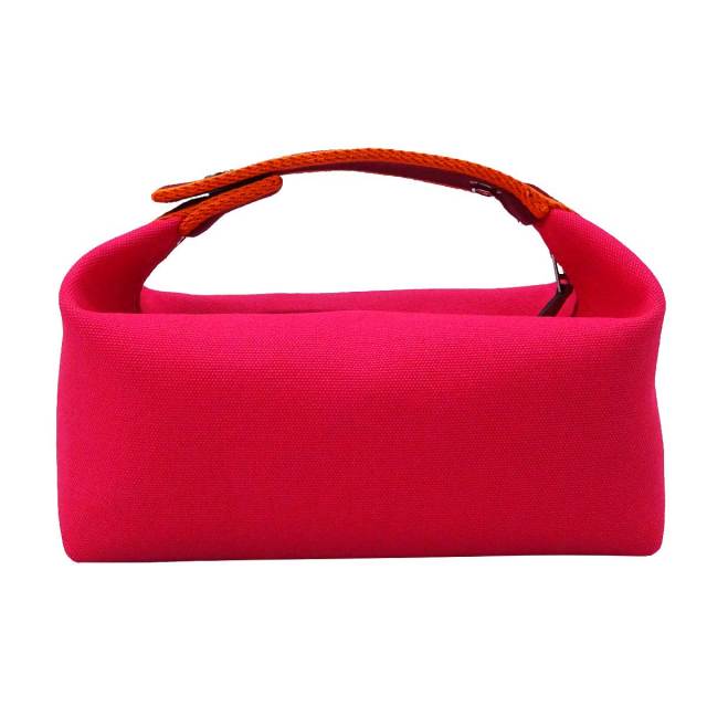 HERMES エルメス ハンドバッグ ブリッドアブラック PM ハイビスカス