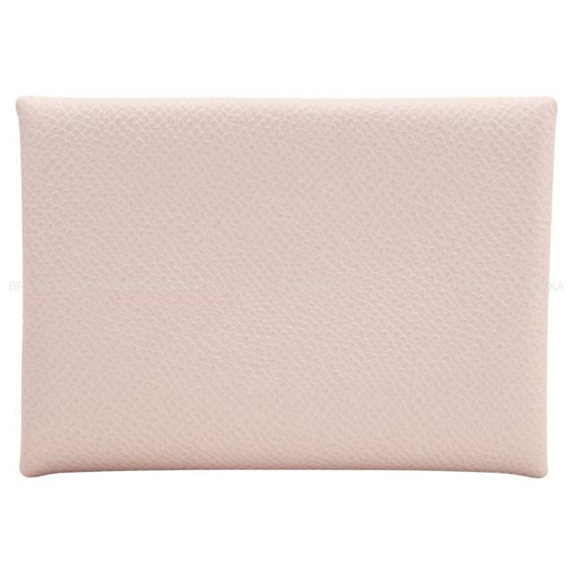 HERMES エルメス カードケース カルヴィ デュオ モーヴペール エプソン