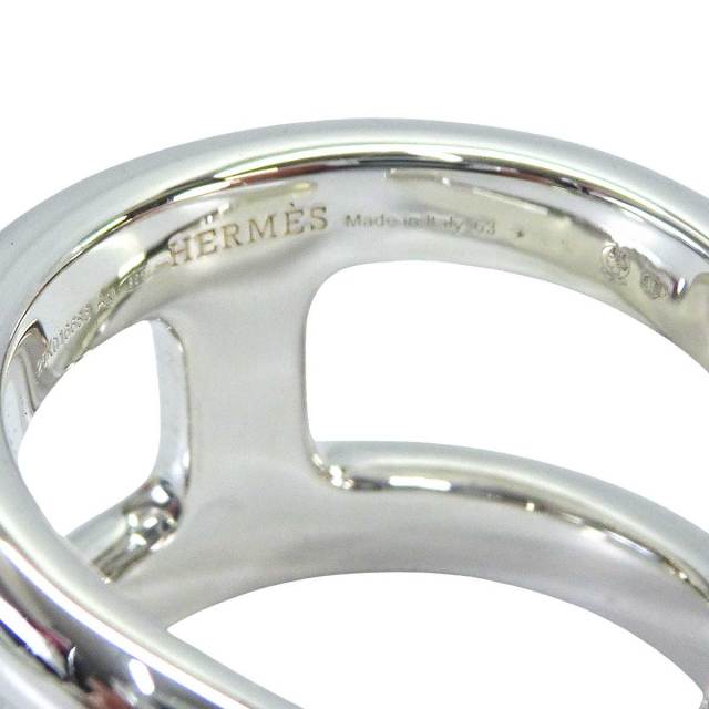 HERMES エルメス リング・指輪 オスモズ GM シルバー シルバー925