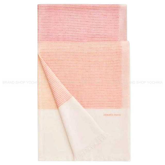 HERMES エルメス ストール  白 【古着】【中古】【送料無料】 HERMES（エルメス） ニューリブリス ストール イヴォワール 白