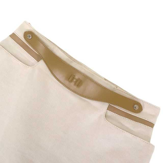 HERMES エルメス スカート タイト スリット セリエボタン Hバックル