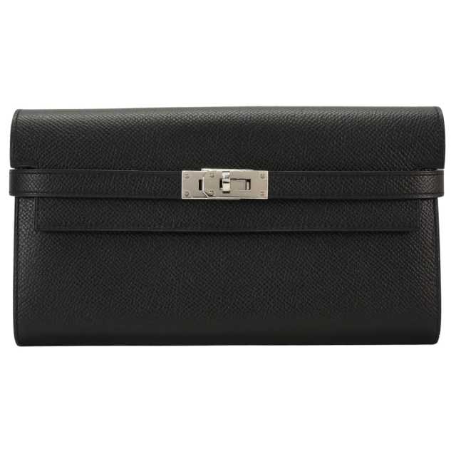 HERMES エルメス 長財布 ケリーウォレット ロング クラシック 黒