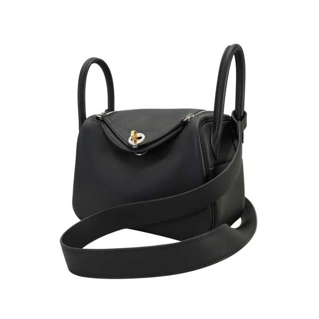 HERMES エルメス ショルダーバッグ リンディ ミニ 20 黒 (ブラック