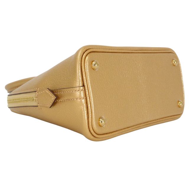 エルメス　Hermes ボリトル ショルダーバッグ　ゴールド W刻印 HERMES エルメス ショルダーバッグ ボリード1923 20 ミニ ドレ (新